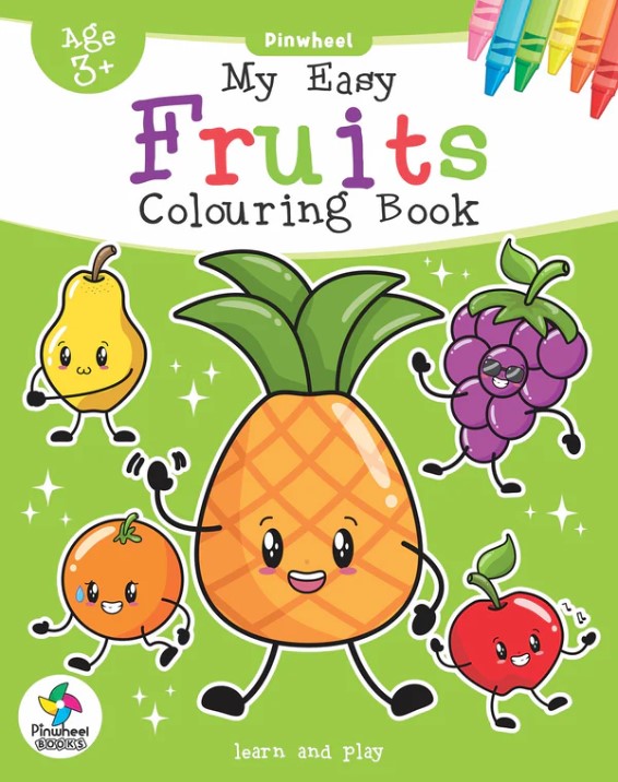 My Easy Fruits Colouring Book